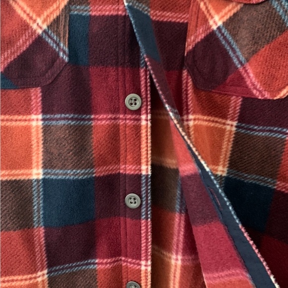 FREEDOM FOUNDRY Men’s Soft Fleece Shacket Button Down Shirt SIZE S NWOT - Picture 3 of 11